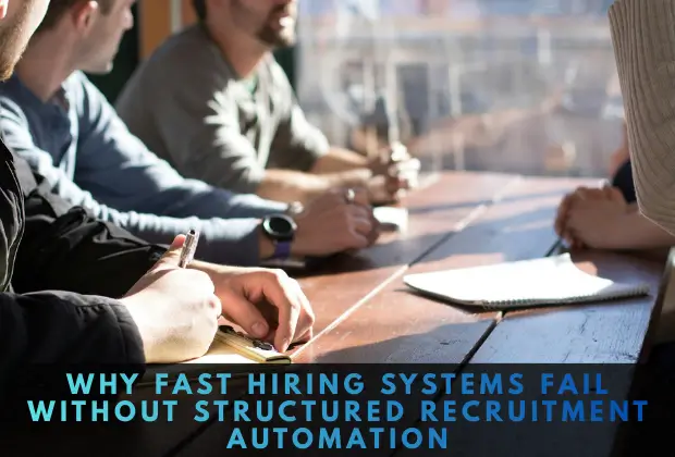Why Fast Hiring Systems Fail Without Structured Recruitment Automation